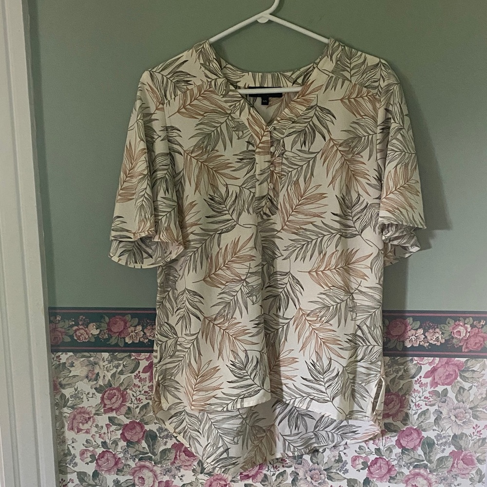 Floral Print Women's Blouse